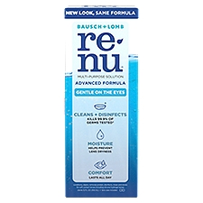 Renu Advanced Formula, Multi-Purpose Solution, 12 Fluid ounce