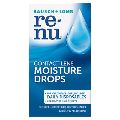 Renu MultiPlus, Lubricating & Rewetting Drops