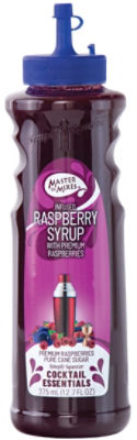 Master of Mixes Cocktail Essentials Infused Raspberry Syrup, 12.7 fl oz