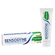 Sensodyne Fresh Mint Toothpaste, 4.0 oz, 4 Ounce