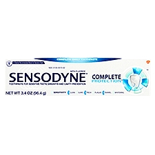 Sensodyne Complete Protection Complete Daily Toothpaste, 3.4 oz