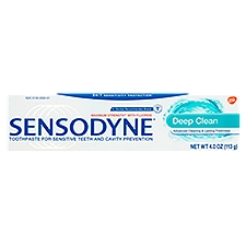 Sensodyne Deep Clean Toothpaste, 4.0 oz