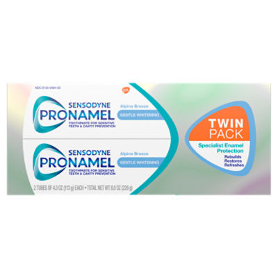 Sensodyne ProNamel Gentle Whitening Alpine Breeze Toothpaste Twin Value