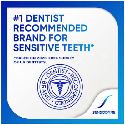 Sensodyne Repair & Protect Whitening Fluoride Toothpaste, 3.4 oz