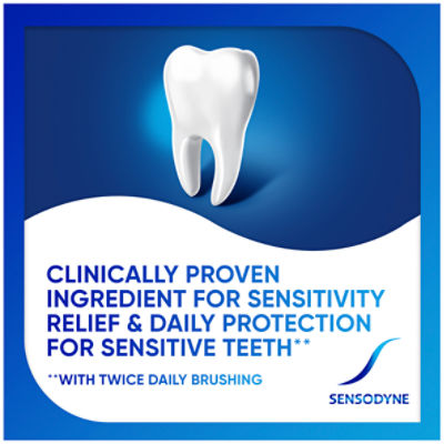 Sensodyne Repair & Protect Whitening Fluoride Toothpaste, 3.4 oz