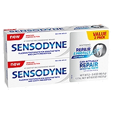 Gsk Sensodyne Deep Repair and Protect Whitening Toothpaste Value Pack, 3.4 oz, 2 count