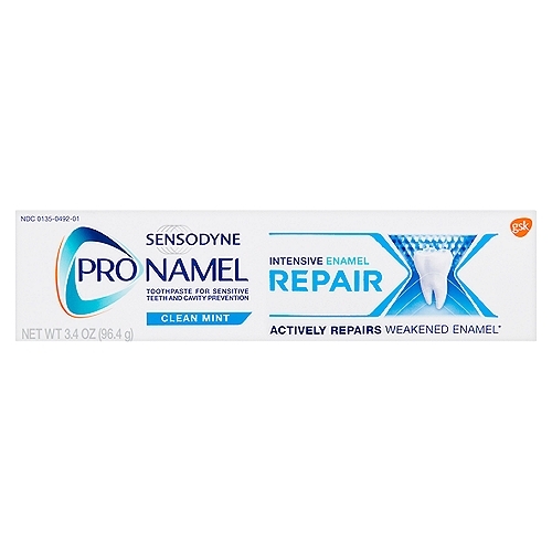 Sensodyne Pronamel Intensive Enamel Repair Clean Mint Toothpaste, 3.4 oz