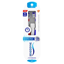 Sensodyne Sensitive Care Soft Toothbrushes, 2 count