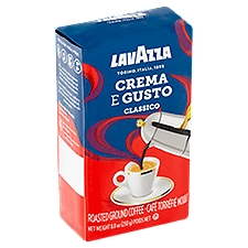 Lavazza Crema E Gusto Classico Roasted Ground Coffee, 8.8 oz