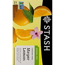 Stash Premium Herbal Tea - Lemon Blossom - Caffeine Free, 1.3 Ounce