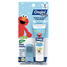 Orajel Baby Natural Fruit Fun Tooth & Gum Cleanser, Stage 1 0+ Years, 1 oz, 1 Each