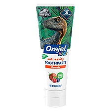 Orajel Jurassic World Anticavity Fluoride Toothpaste, 4.2 Ounce