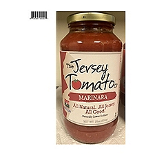 The Jersey Tomato Co. All Natural Marinara Sauce, 25 Ounce