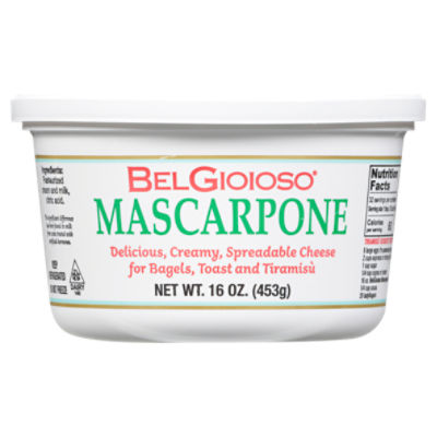 BelGioioso Mascarpone Cheese, 16 oz