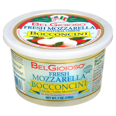 BelGioioso Fresh Mozzarella AllNatural Cheese, Bocconcini