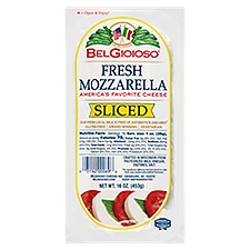 BelGioioso Sliced Fresh Mozzarella Cheese, 16 oz
