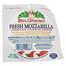 BelGioioso Fresh Mozzarella Cheese, 8 oz