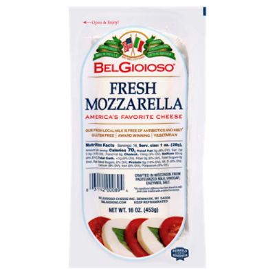 BelGioioso Fresh Mozzarella Cheese, 16 oz, 16 Ounce