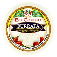 BelGioioso Cheese - Fresh Burrata Mozzarella, 8 Ounce