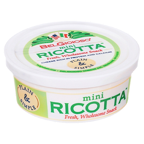 Our Ricotta is delicious and satisfying on its own! Mix in fruit and granola for a tasty treat.

rBST free*
*No significant difference has been found in milk from cows treated with artificial hormones.