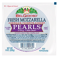 BelGioioso Pearls Fresh Mozzarella, Cheese, 8 Ounce