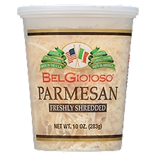 BelGioioso Shredded Parmesan Cheese Cup, 10 Ounce