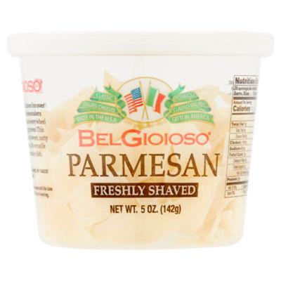 BelGioioso Freshly Shaved Parmesan Cheese, 5 oz