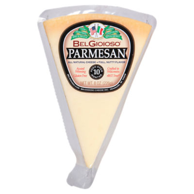 Belgioioso All Natural Parmesan Cheese, 8 oz The Fresh Grocer