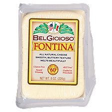 BelGioioso Fontina Cheese, 8 oz, 8 Ounce