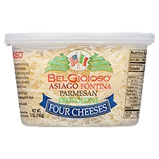 BelGioioso Four Cheese Freshly Shredded Cheese 5 oz, 5 Ounce