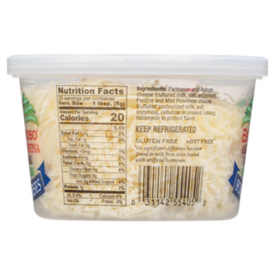 Shredded Four Cheeses (4 oz.) - BelGioioso