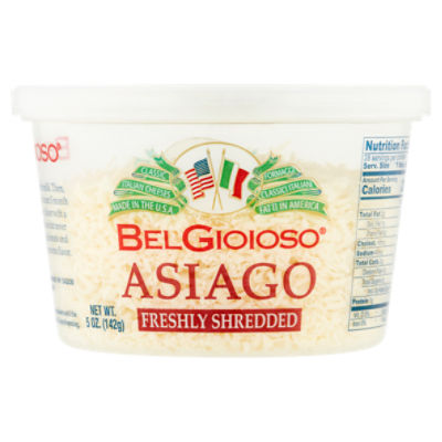 BelGioioso Freshly Shredded Asiago, Cheese