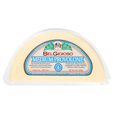BelGioioso Medium Provolone Cheeses, 8 oz