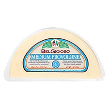 BelGioioso Medium Provolone Cheeses, 8 oz, 8 Ounce