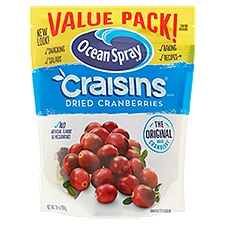 Ocean Spray Craisins The Original Dried Cranberries Value Pack!, 24 oz, 24 Ounce