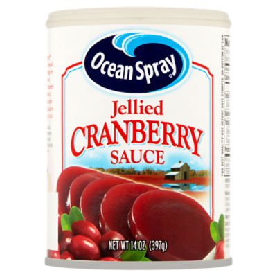 Ocean Spray Jellied Cranberry Sauce, 14 oz