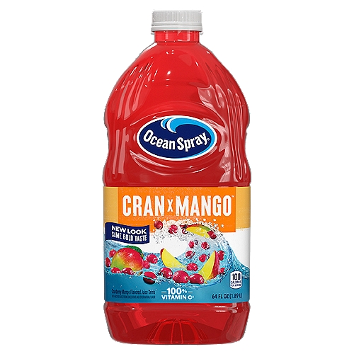 Ocean Spray Cran-Mango Juice Drink, 64 fl oz
Cranberry Mango Juice Drink from Concentrate

Cranberry...
Every fruit's best friend!