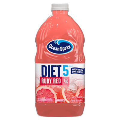 Ocean Spray Diet Ruby Red Flavored Grapefruit Juice Drink, 64 fl oz