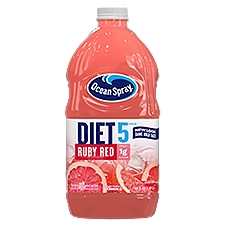 Ocean Spray Diet Ruby Red Grapefruit, Juice Drink, 64 Fluid ounce