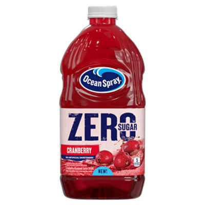 Ocean Spray Zero Sugar Cranberry Flavored Juice Drink, 64 fl oz