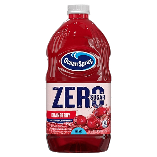 Ocean Spray Zero Sugar Cranberry Flavored Juice Drink, 64 fl oz
