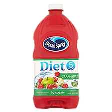 Ocean Spray Juice Drink, Diet Cran-Apple, 64 Fluid ounce