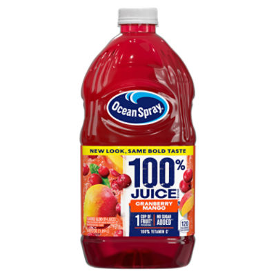 64oz 100% Cranberry Mango, 64 Fluid ounce