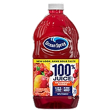 Ocean Spray 100% Juice, Cranberry Mango Flavor, 64 Fluid ounce