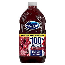 Ocean Spray Cranberry Cherry 100% Juice Blend, 64 fl oz, 64 Fluid ounce