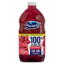 Ocean Spray Cranberry, 100% Juice, 64 Fluid ounce