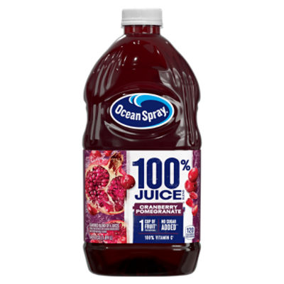 Ocean Spray No Sugar Added Cranberry Pomegranate Flavor 100 Juice, 64