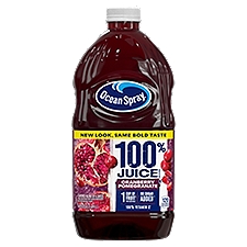 Ocean Spray No Sugar Added Cranberry Pomegranate Flavor, 100% Juice, 64 Fluid ounce