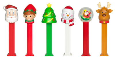 Pez Candy & Dispenser - Snowman, 0.58 oz