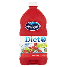 Ocean Spray Diet Cranberry with Lime, Juice Drink, 64 Fluid ounce